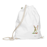 Love Florals Cotton Dust Bag Drawstring Handbag Storage